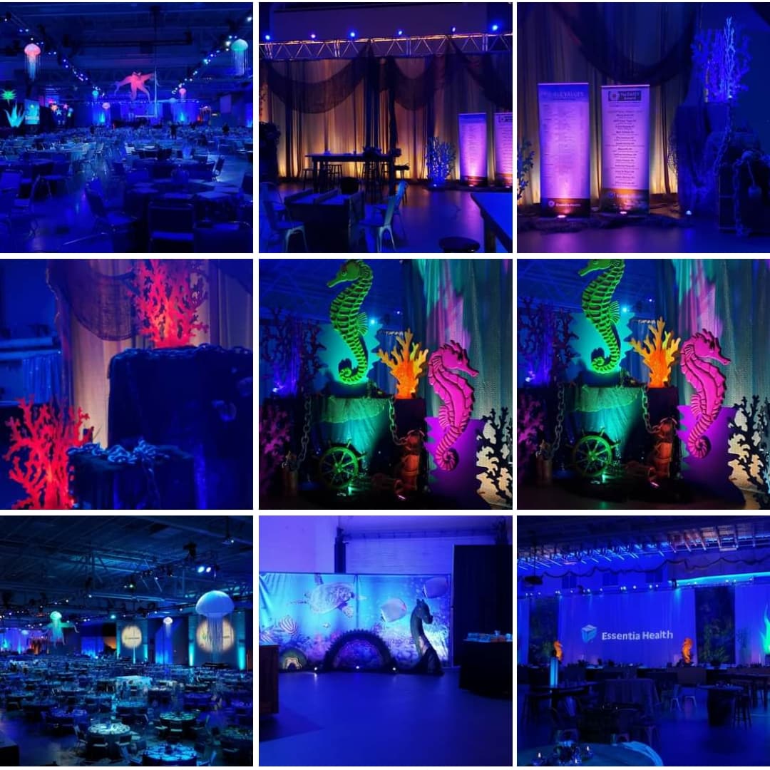Event lighting by Duluth Event Lighting.