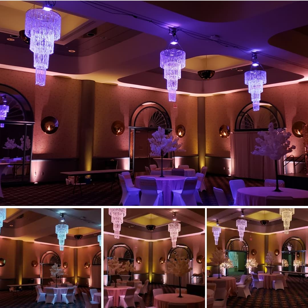 Event lighting by Duluth Event Lighting. chandeliers